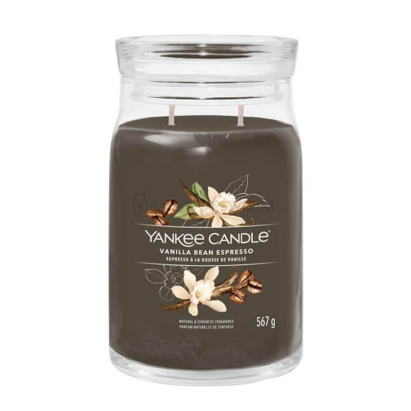 Yankee Candle Vanilla Bean Espresso Signature Duża Świeca 567g