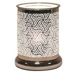 Aromatize Kominek Elektryczny Hexagonal Dotykowy 17 cm