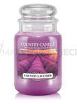 Country Candle Country Lavender Duża Świeca Zapachowa 652g