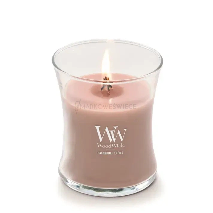 WoodWick Patchouli Crème Średnia Świeca 275g