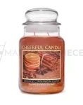 Cheerful Candle Orange Cinnamon Clove Duża Świeca Zapachowa 680g