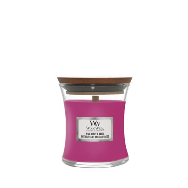 WoodWick Wild Berry & Beets Mała Świeca 85g