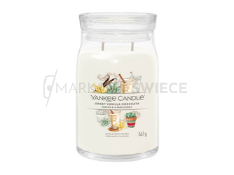 Yankee Candle Sweet Vanilla Horchata Signature Duża Świeca 567g