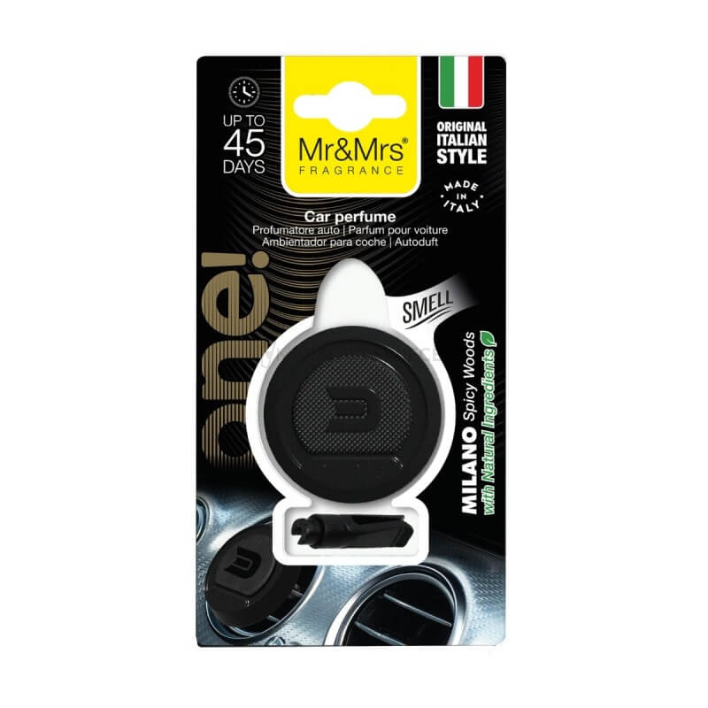 Mr & Mrs Fragrance Zapach Do Auta ONE! Milano Spicy Woods