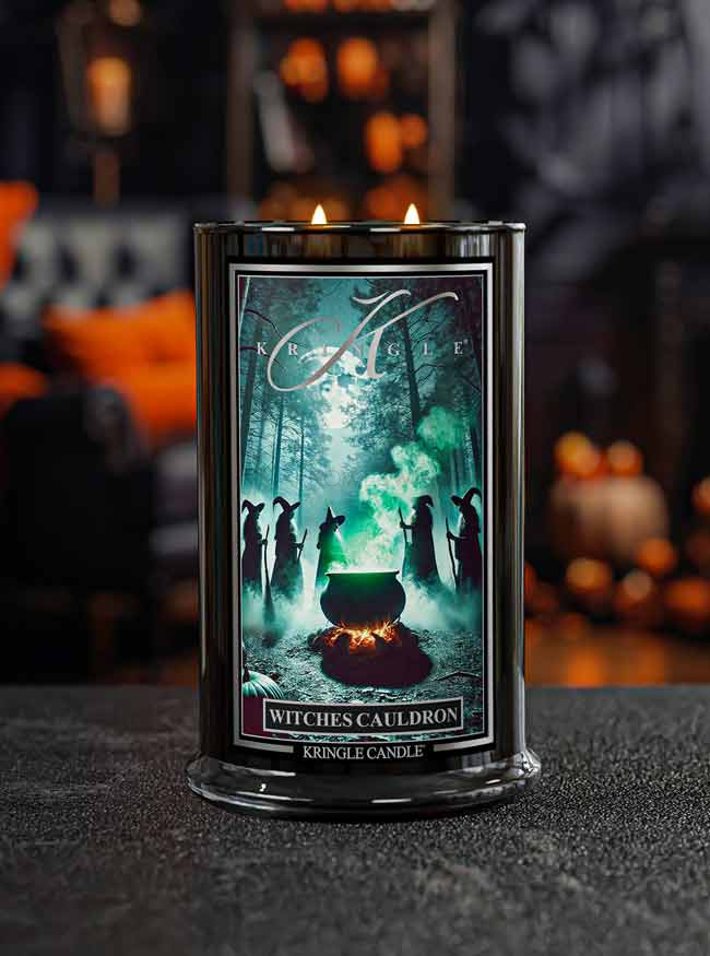 Kringle Candle Witches Cauldron Duża Świeca Zapachowa 624g