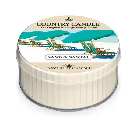 Country Candle Sand & Santal Świeca Daylight 42g