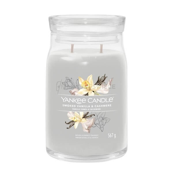 Yankee Candle Smoked Vanilla & Cashmere Signature Duża Świeca 567g