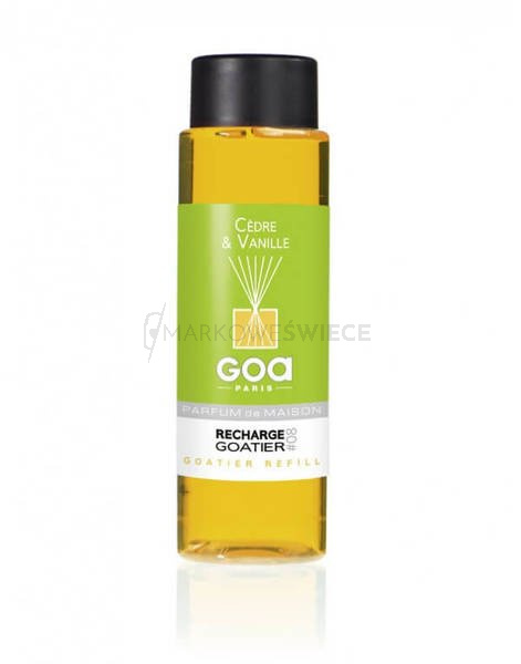 Clem Goa Origin Cedr i Wanilia Wkład Zapachowy 250ml