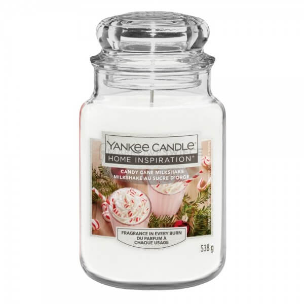 Yankee Candle Candy Cane Milkshake Duża Świeca Zapachowa 538g