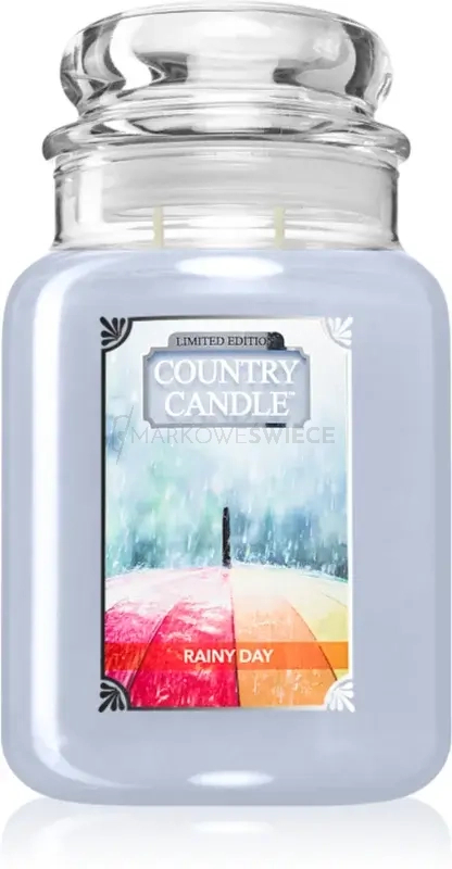 Country Candle Rainy Day Duża Świeca Zapachowa 652g