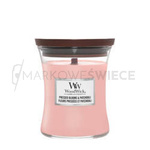 WoodWick Pressed Blooms & Patchouli Średnia Świeca 275g