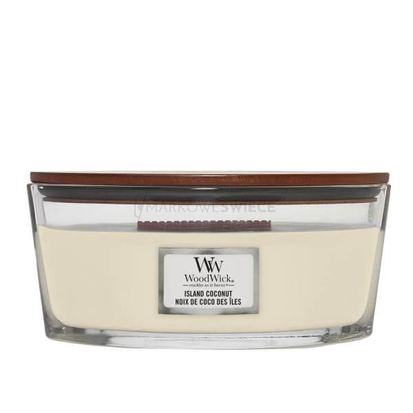 WoodWick Island Coconut Świeca Hearthwick 453,5g