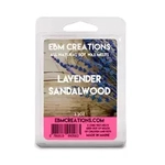 EBM Creations Lavender Sandalwood Wosk Sojowy Zapachowy 90g