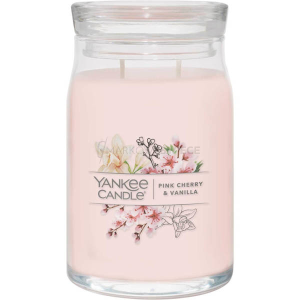 Yankee Candle Pink Cherry & Vanilla Signature Duża Świeca 567g