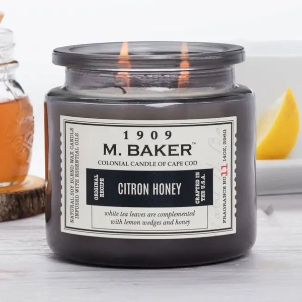 Colonial Candle Citrus Honey Świeca Zapachowa 396g