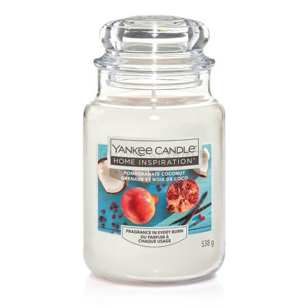 Yankee Candle Pomegranate Coconut Duża Świeca Zapachowa 538g