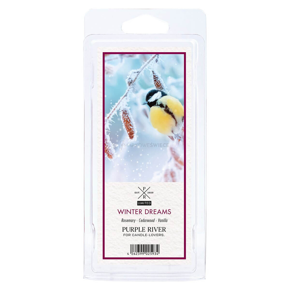 Purple River Winter Dreams Wosk Sojowy Zapachowy 50g