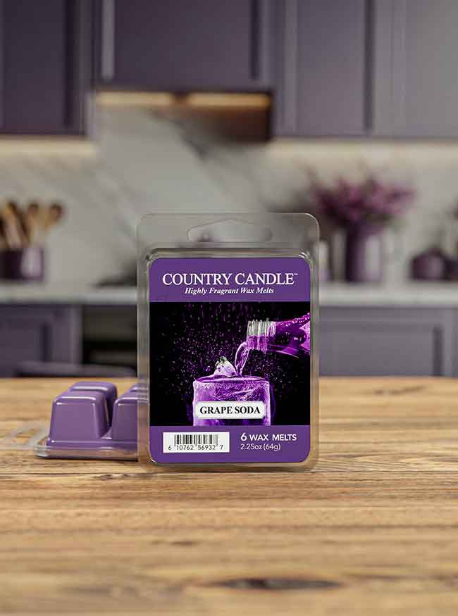Country Candle Grape Soda Wosk Zapachowy 64g