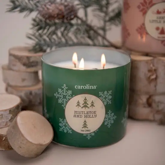 Colonial Candle Mistletoe & Holly Świeca Zapachowa Tumbler 396g