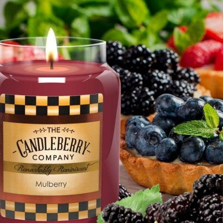 Candleberry Mulberry Duża Świeca Zapachowa 640g