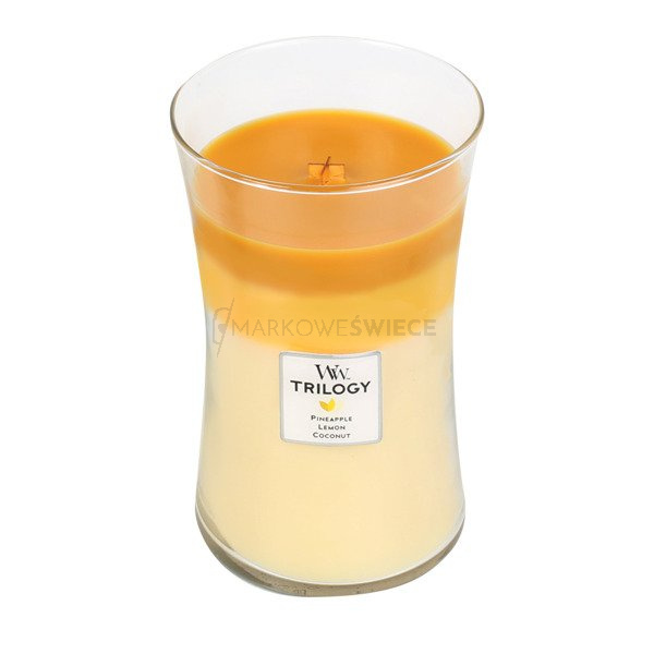 Woodwick Fruits Of Summer Duża Świeca Trilogy 609,5g