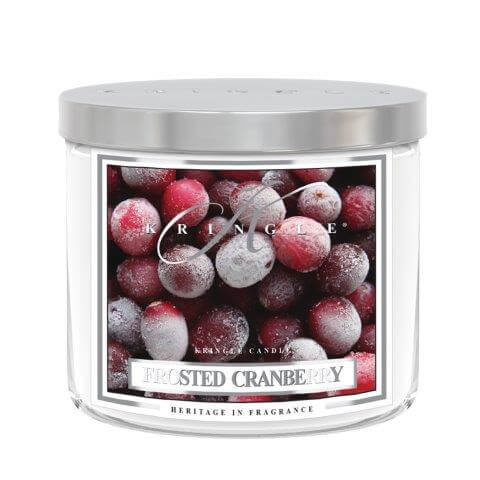 Kringle Candle Frosted Cranberry Świeca Zapachowa Tumbler 411g
