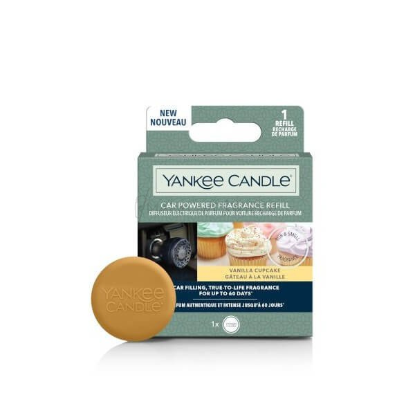 Yankee Candle Vanilla Cupcake elektryczny odświeżacz do samochodu - uzupełniacz