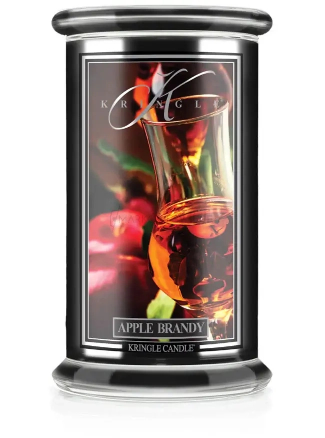 Kringle Candle Reserve Apple Brandy Duża Świeca Zapachowa 624g