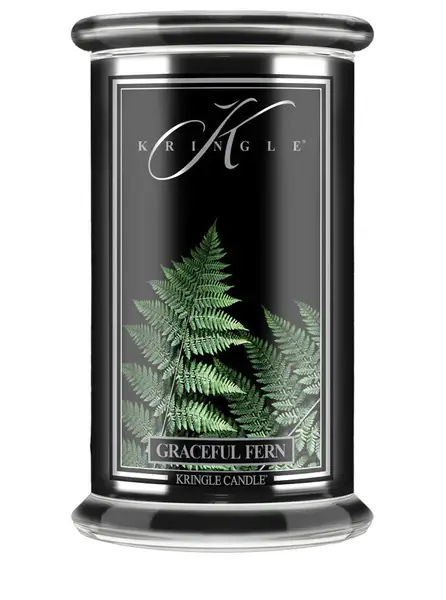 Kringle Candle Reserve Graceful Fern Duża Świeca Zapachowa 624g