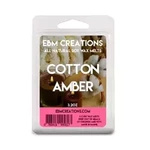 EBM Creations Cotton Amber Wosk Sojowy Zapachowy 90g