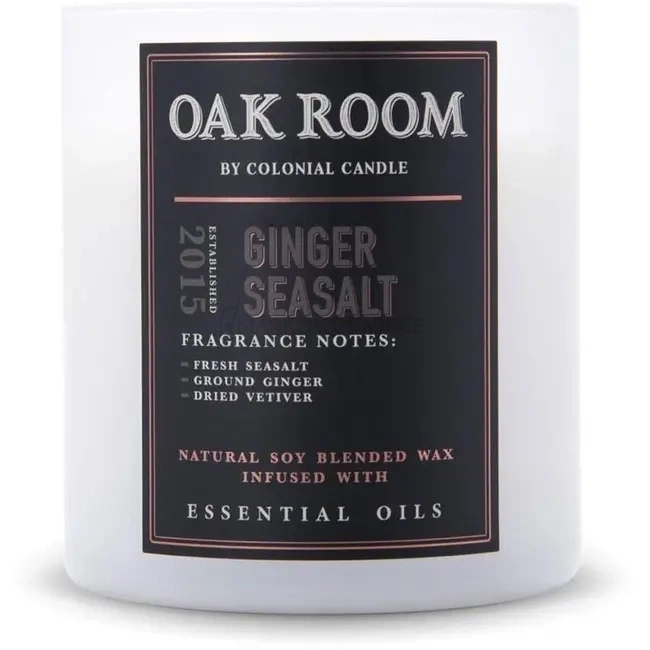 Colonial Candle Ginger Seasalt Świeca Zapachowa Tumbler 425g