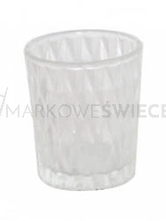 Yankee Candle świecznik na sampler szklany ozdobny