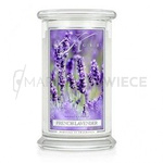 Kringle Candle French Lavender Duża Świeca Zapachowa 624g