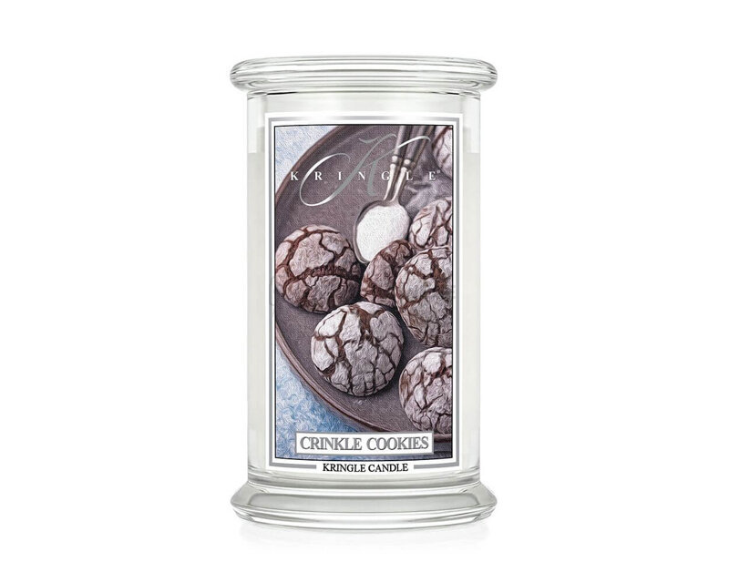 Kringle Candle Crinkle Cookies Duża Świeca Zapachowa 624g