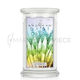 Kringle Candle Dewdrops Duża Świeca Zapachowa 624g