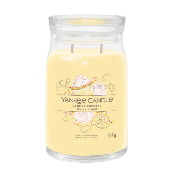 Yankee Candle Vanilla Cupcake Signature Duża Świeca 567g