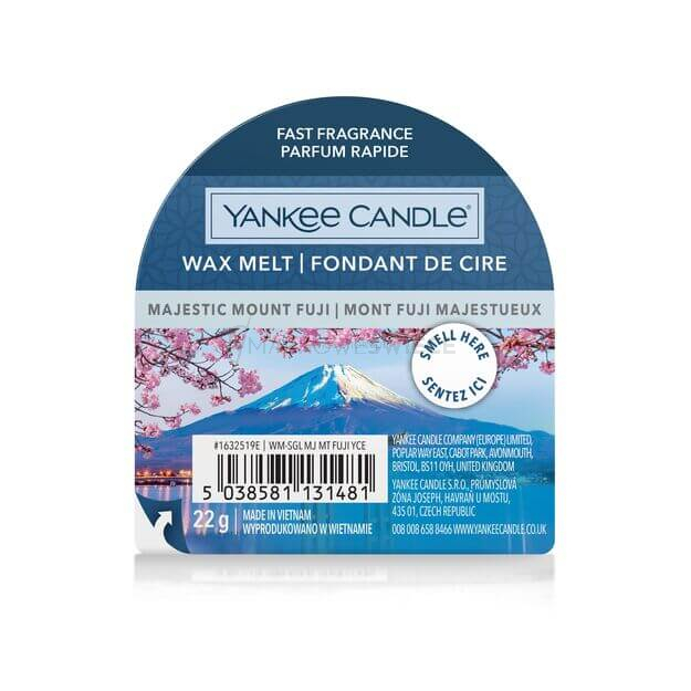 Yankee Candle Majestic Mount Fuji Wosk Zapachowy Pudełko 22g