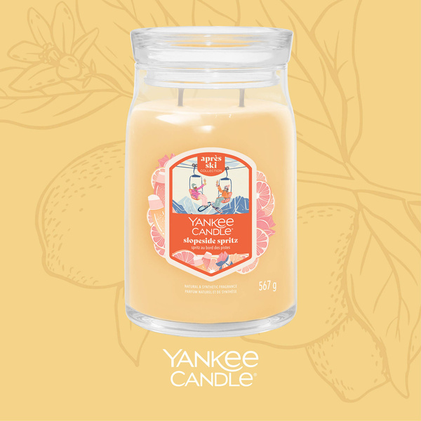Yankee Candle Slopeslide Spritz Signature Duża Świeca 567g