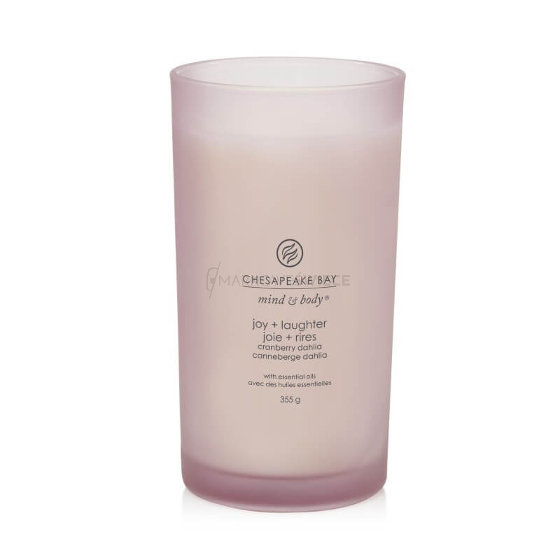 Chesapeake Bay Candle Joy & Laughter - Cranberry Dahlia Duża Świeca 355g