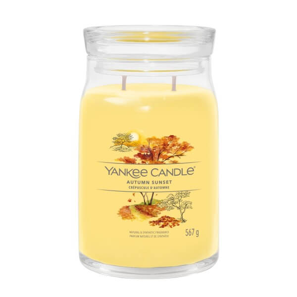 Yankee Candle Autumn Sunset Signature Duża Świeca 567g