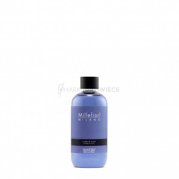 Millefiori Milano Violet & Musk uzupełniacz do pałeczek zapachowych 250 ml