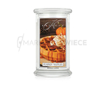 Kringle Candle Pumpkin Waffles Duża Świeca Zapachowa 624g