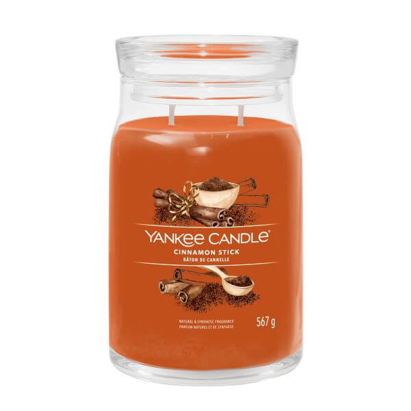 Yankee Candle Cinnamon Stick Signature Duża Świeca 567g