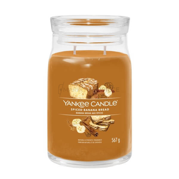 Yankee Candle Spiced Banana Bread Signature Duża Świeca 567g