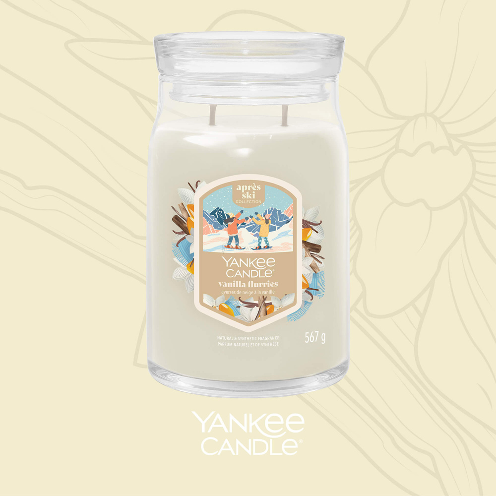 Yankee Candle Vanilla Flurries Signature Duża Świeca 567g