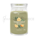 Yankee Candle Sage & Citrus Signature Duża Świeca 567g