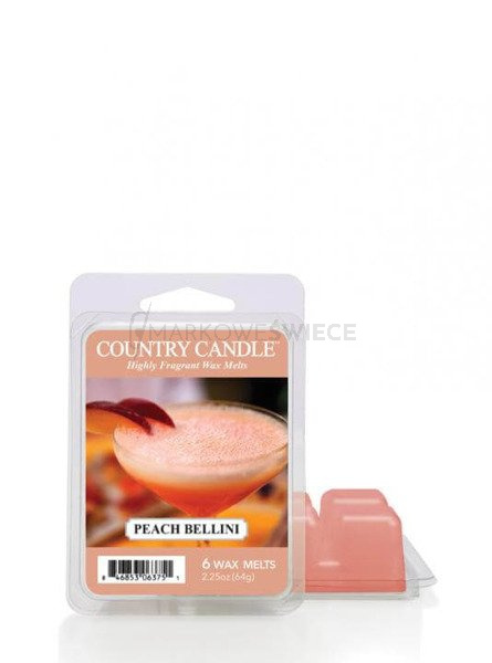 Country Candle Peach Bellini Wosk Zapachowy 64g