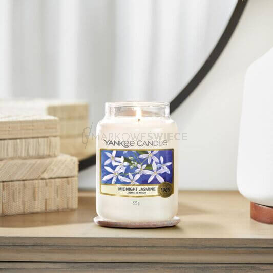 Yankee Candle Midnight Jasmine Duża Świeca Zapachowa 623g