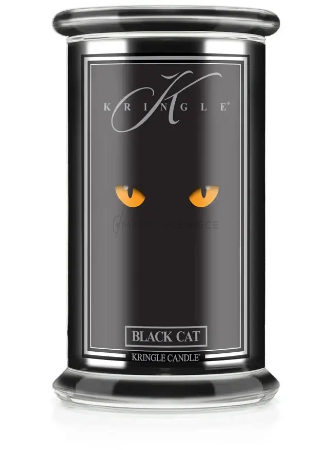 Kringle Candle Black Cat Duża Świeca Zapachowa 624g