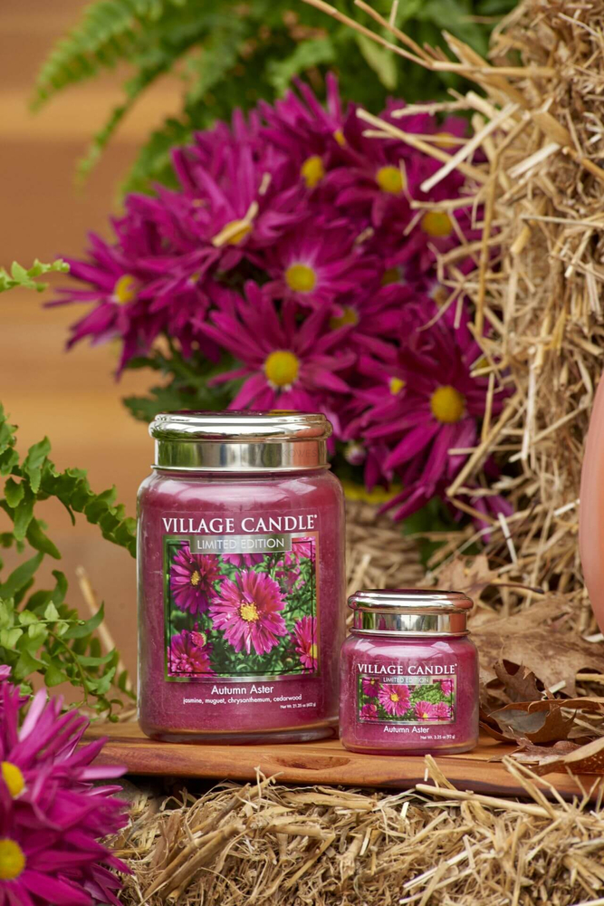 Village Candle Autumn Aster Mała Świeca Zapachowa 262g